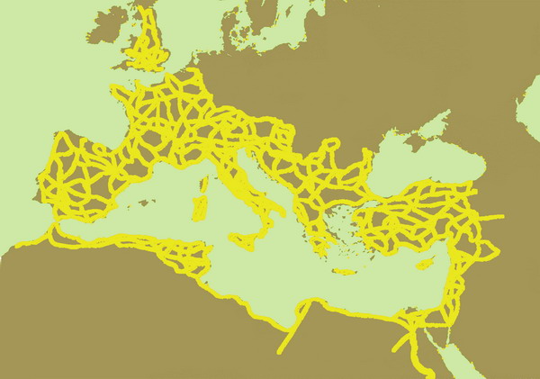 로마 제국 도로망