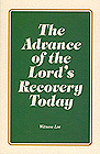 [영문] The Advance of the Lord`s Recovery Today