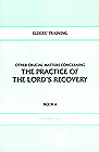 [영문] Elders` Training Book 4-Other Crucial Matters Concerning THE PRACTICE OF THE LORD'S RECOVERY